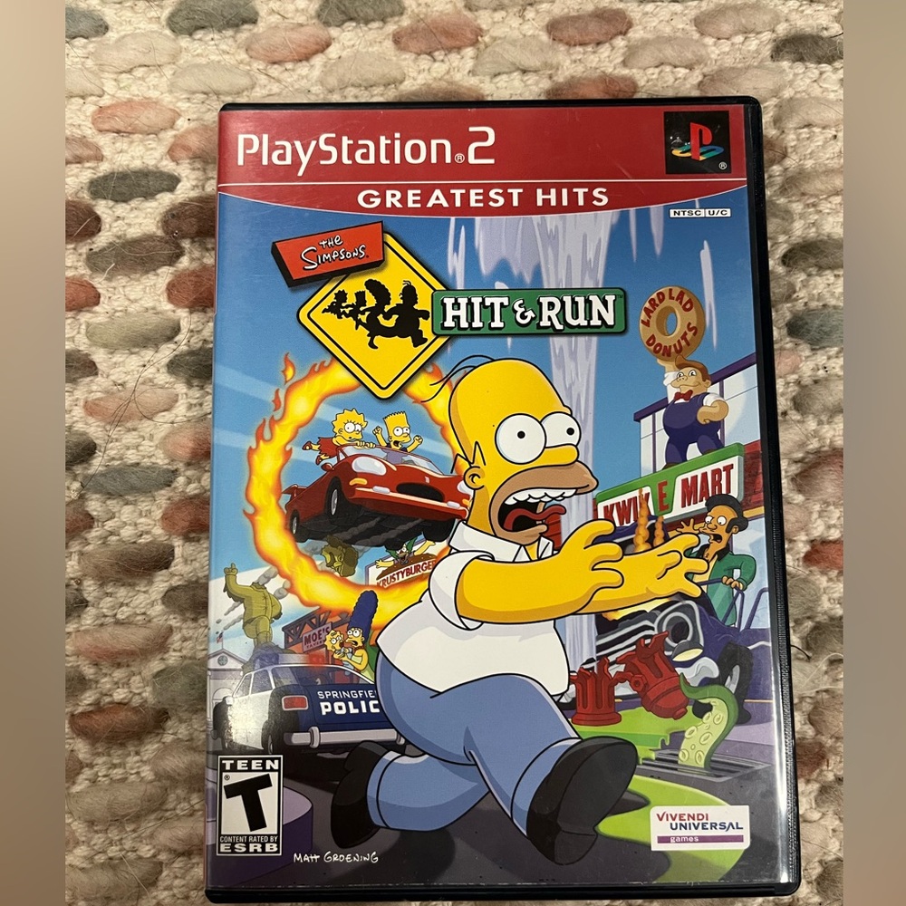 COPY - Simpson's Hit and Run for Playstation 2